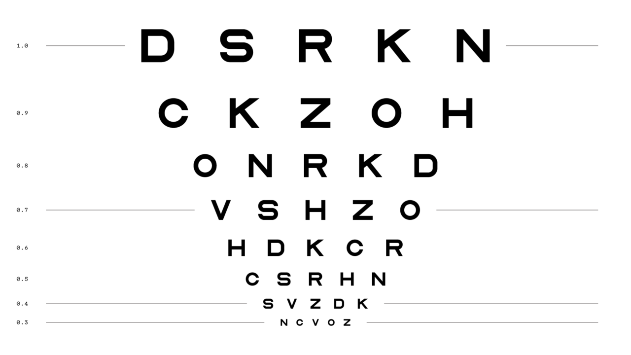 Optotypes? No, Optician Sans! | Learn – Scannerlicker!